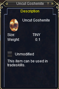 Uncut Goshenite